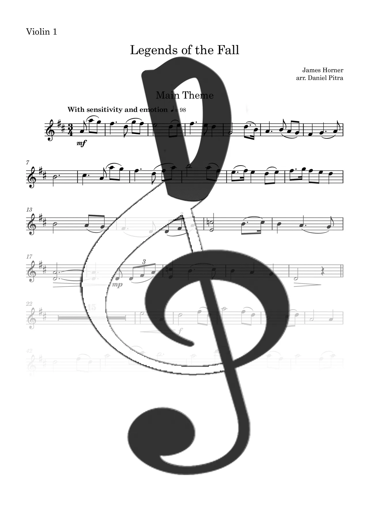 Horner, James - Legends of the Fall - Obrázek 3