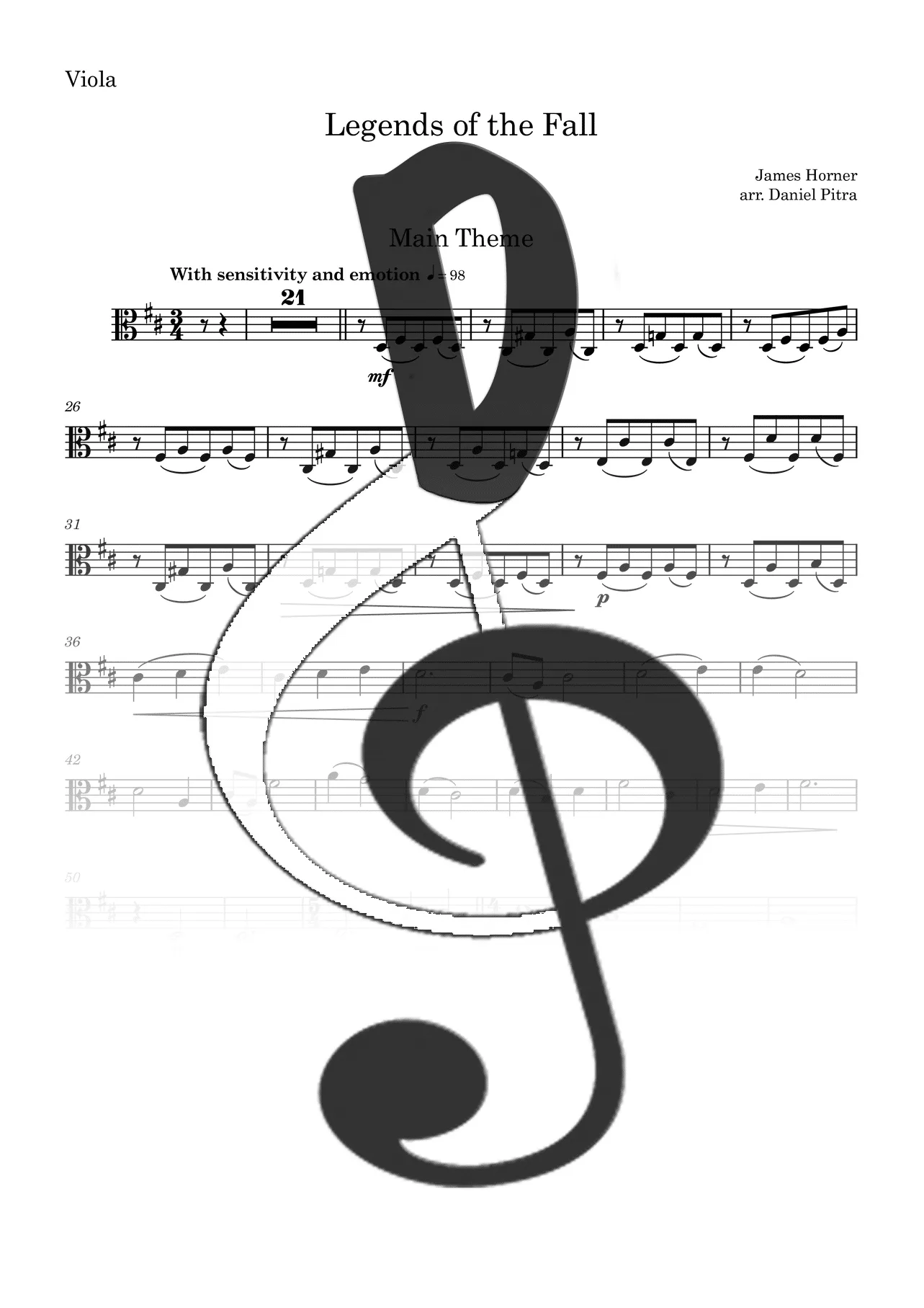 Horner, James - Legends of the Fall - Obrázek 5