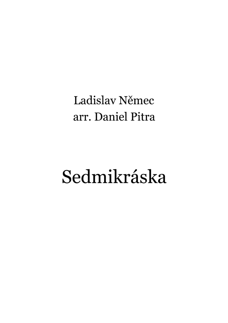 Němec, Ladislav - Sedmikráska