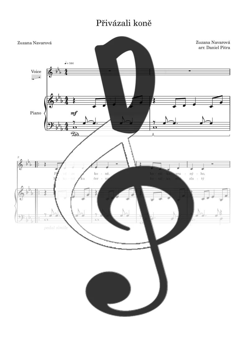 Navarová, Zuzana - Přivázali koně